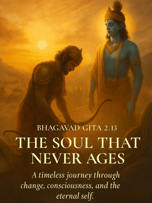 Bhagavad Gita 2.13 – The Soul That Never Ages | Observation Mantra